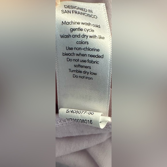 ATHLETA Essence Hooded Tunic Top Shirt Simply Lilac Pink UPF 50+ Cowl Neck Long - Picture 10 of 13